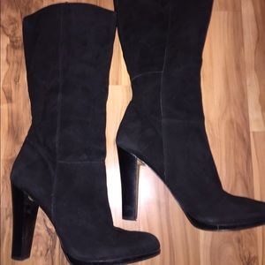 Black Suede Nine West Boots